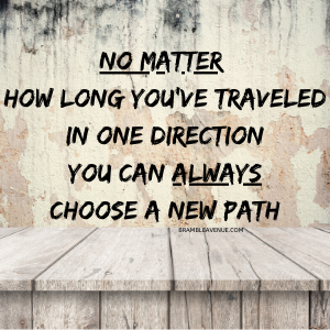 travel in a new direction