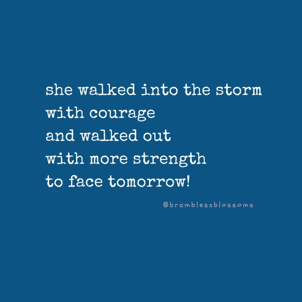 face the storm image