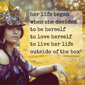 living life outside of the box