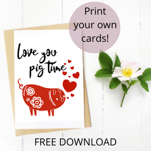 love you pig time free download