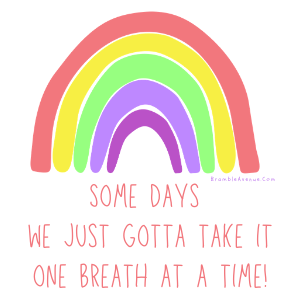 one breath at a time quote