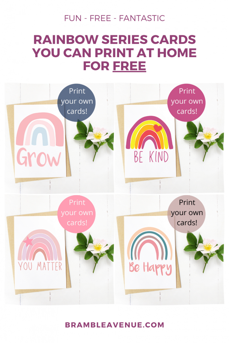 YOU MATTER FREE PRINTABLE | RAINBOW SERIES - Bramble Avenue