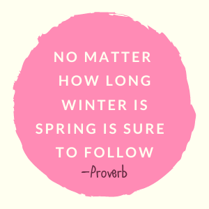 spring is coming quote