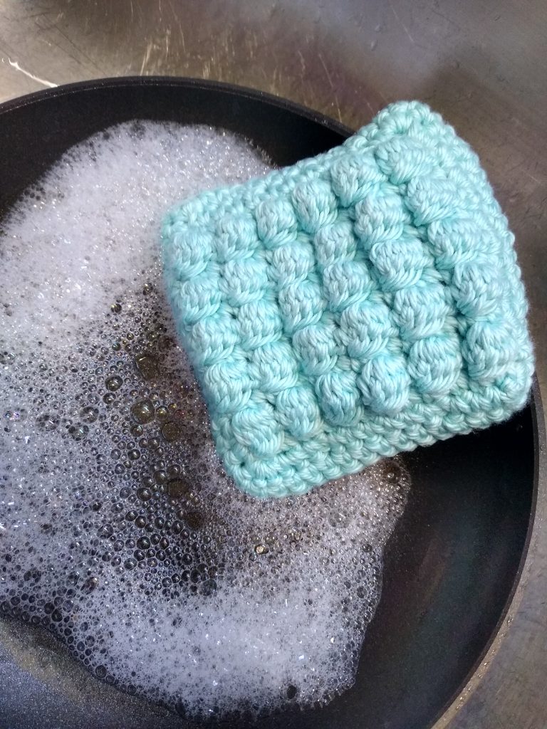 free crochet pattern thick sponge