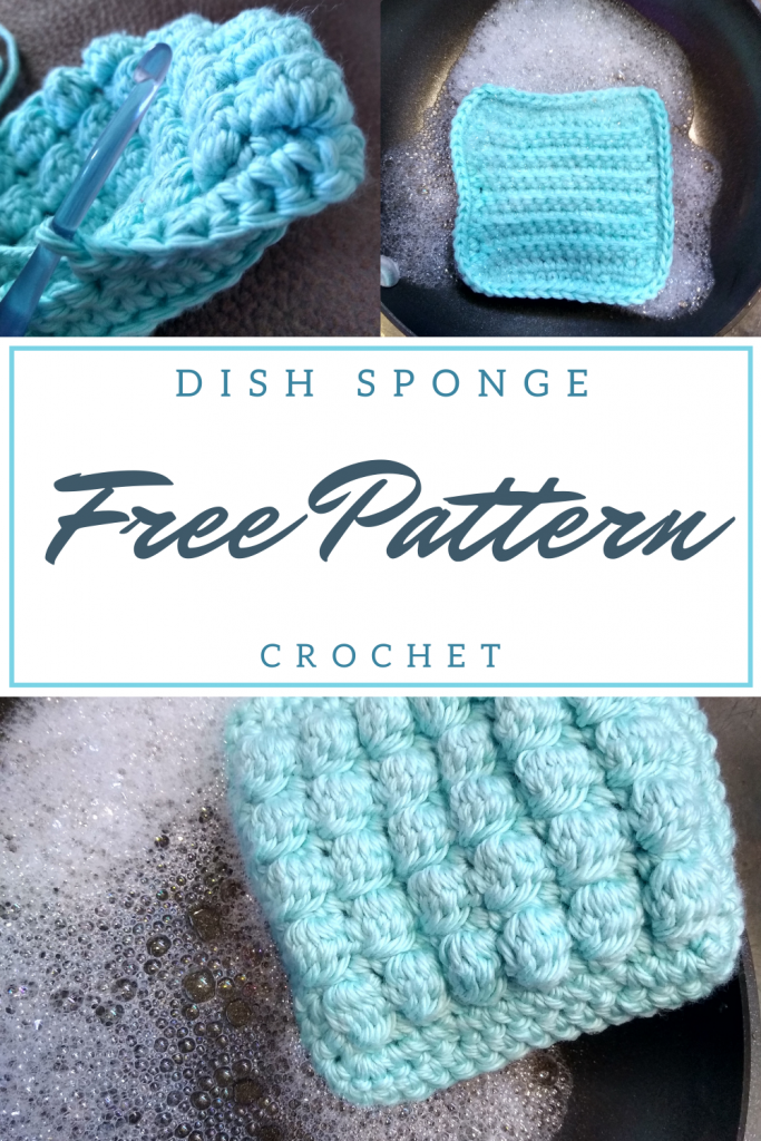free dish sponge crochet pattern